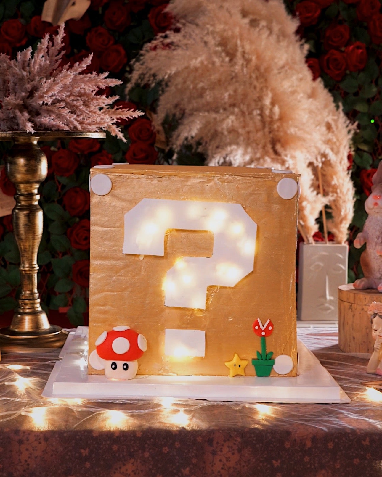 Super Mario Pinata Cake