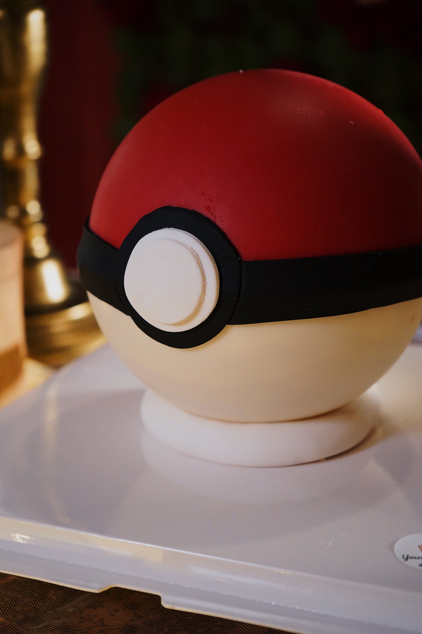 Pokemon Ball Pinata Knock Knock Cake