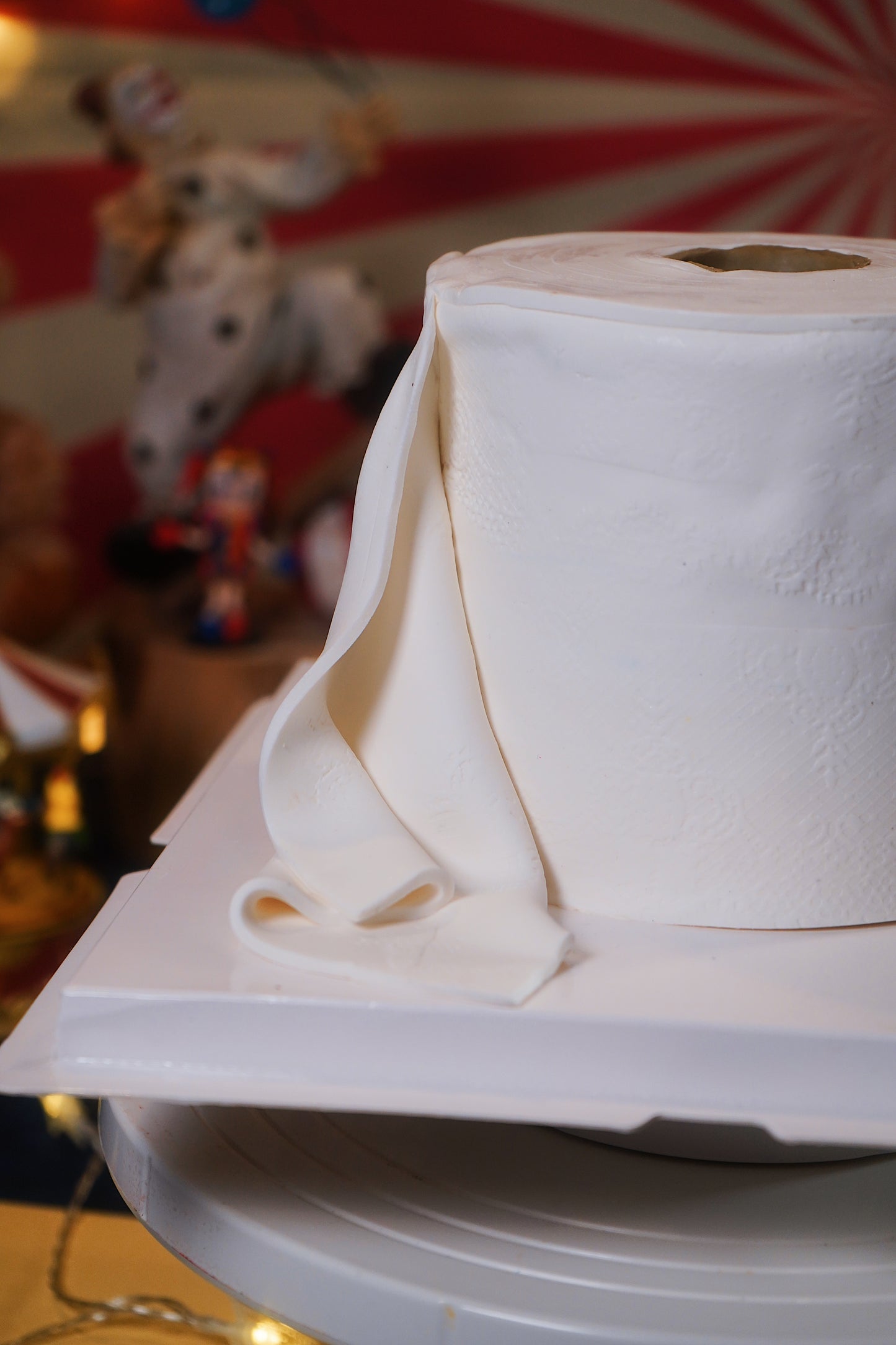 Toilet Paper Cake