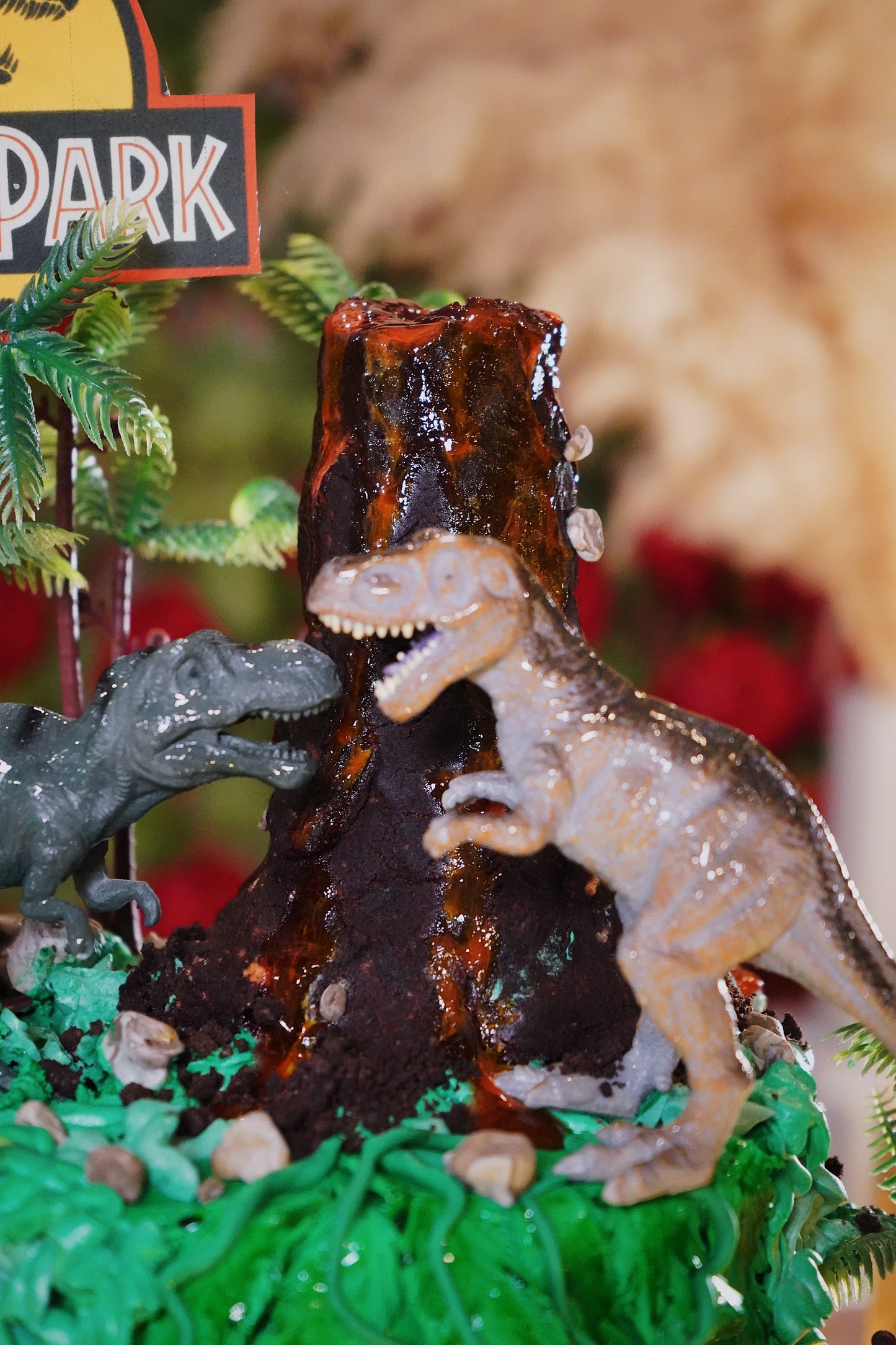 Jurassic World Dinosaur Cake