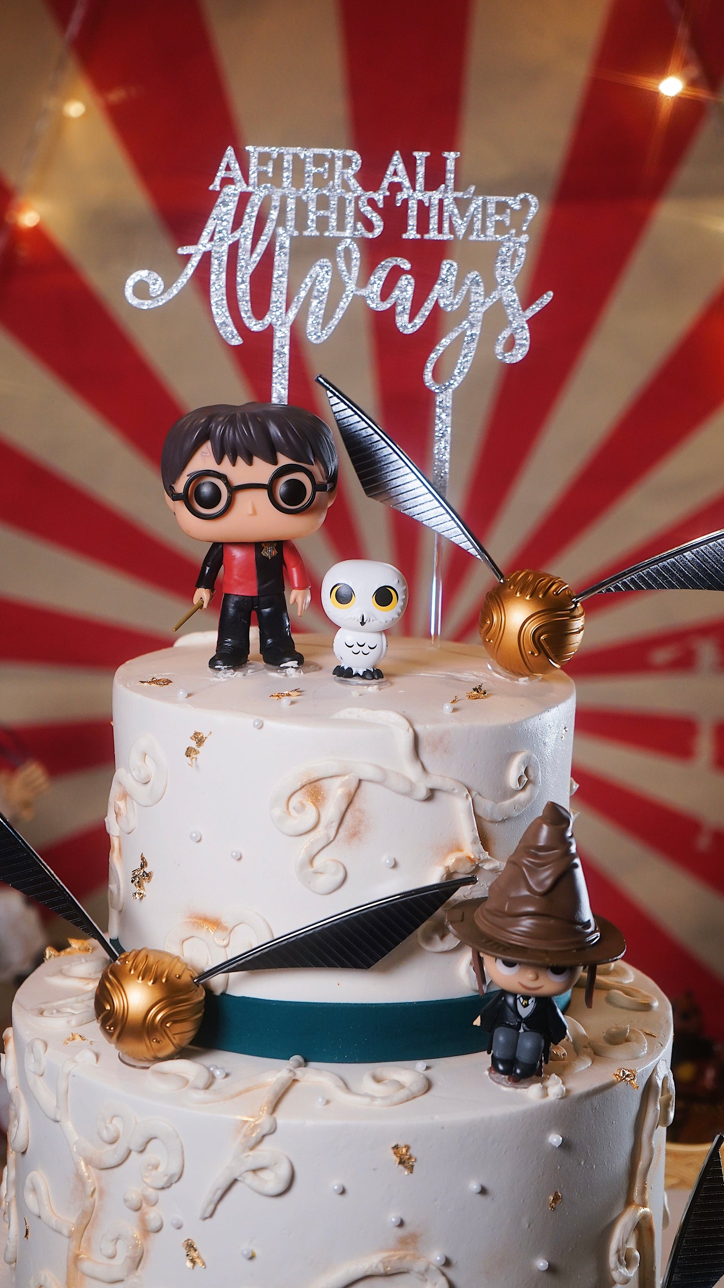 Harry Potter’s Hogwarts Two Tier Cake