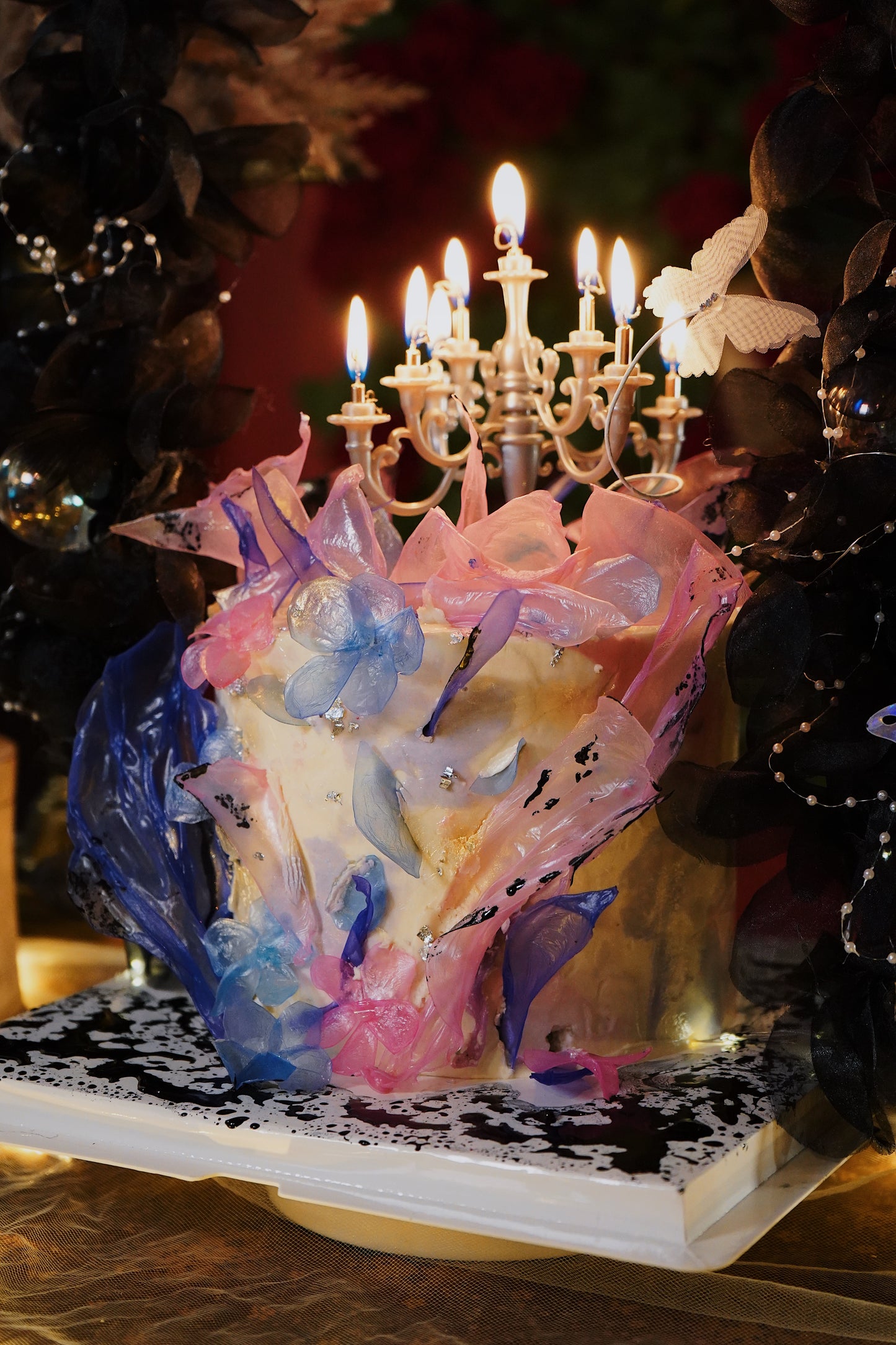 Mystical Black Queen Cake