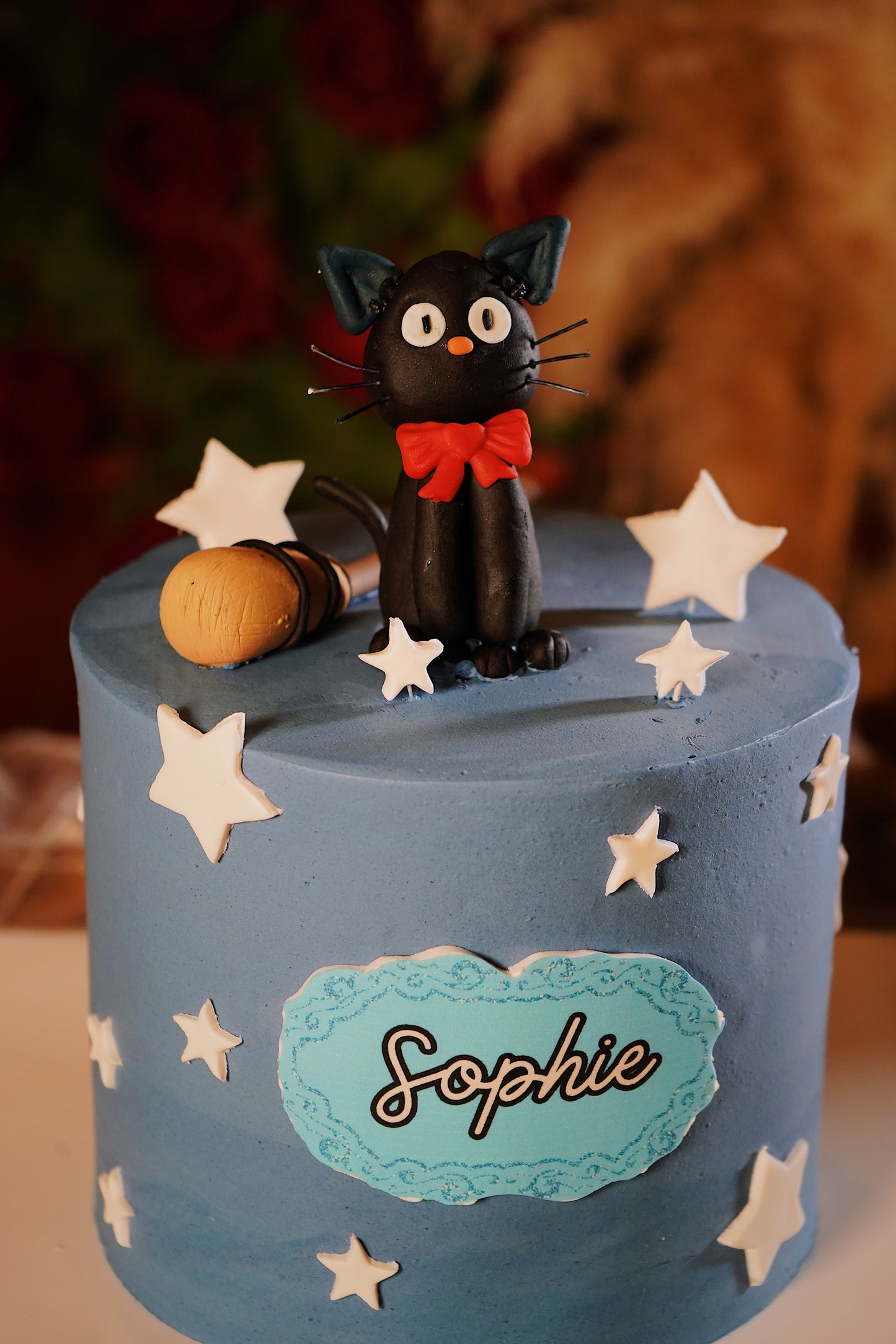 Kiki Delivery Service Black Cat Cake