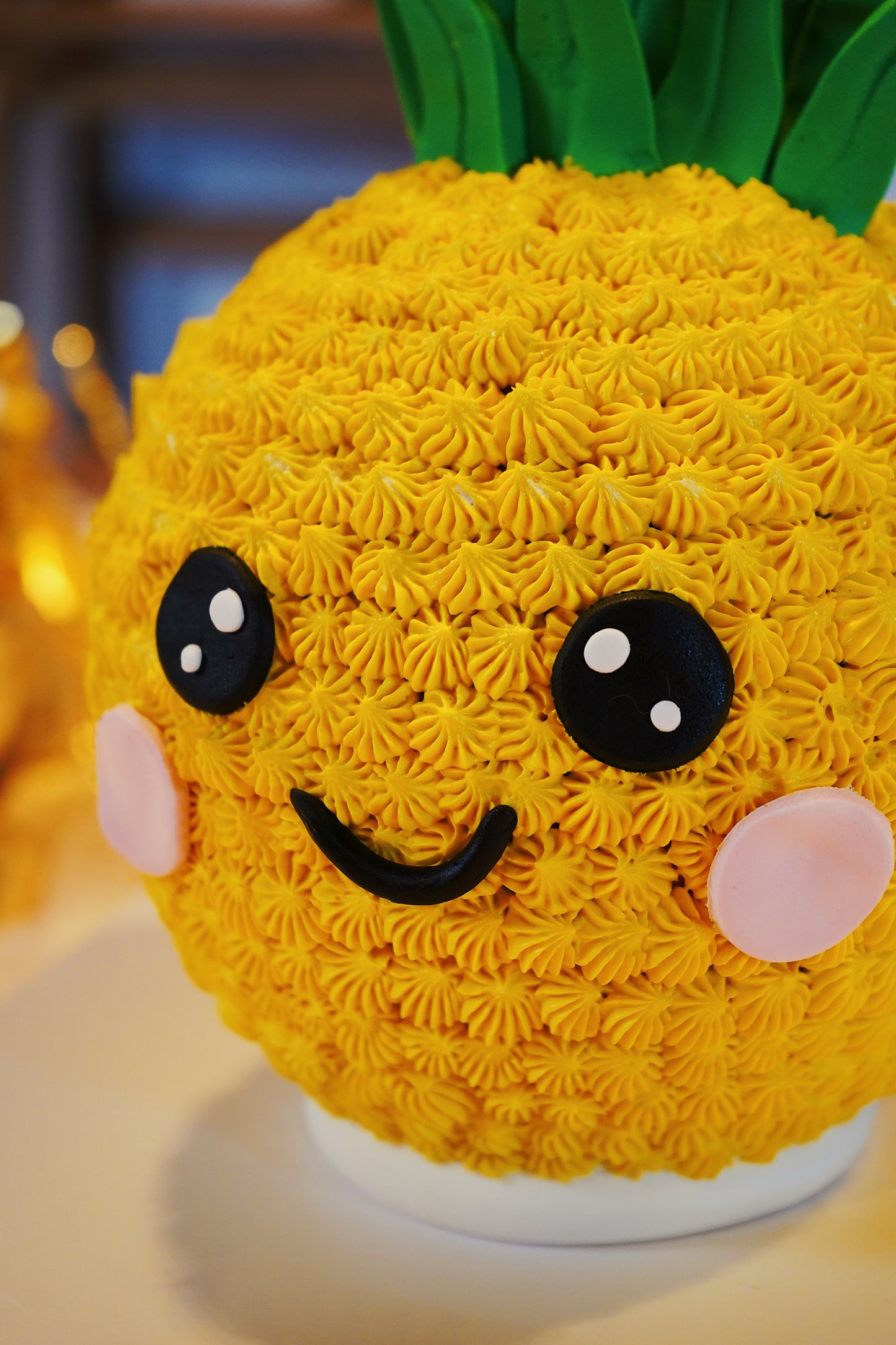 Tropical Pineapple Pinata Cake