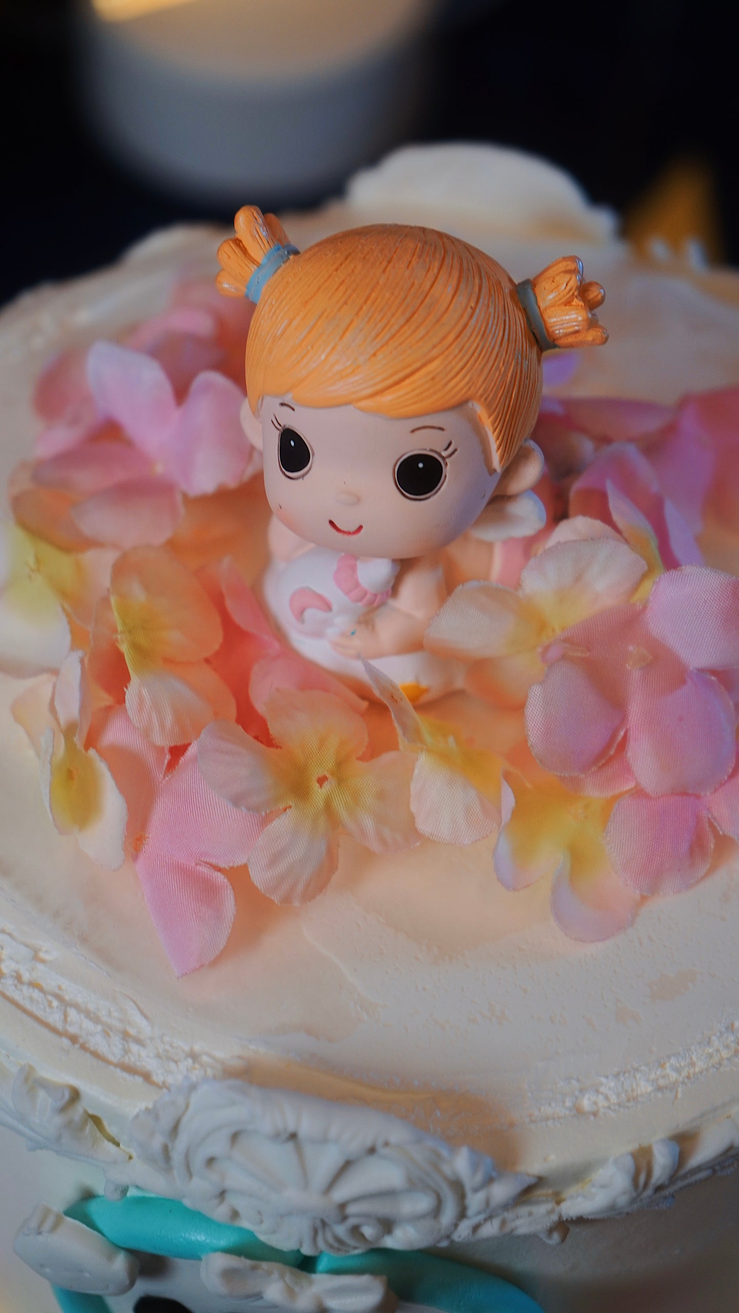 Peek-a-Boo Gender Reveal Cake