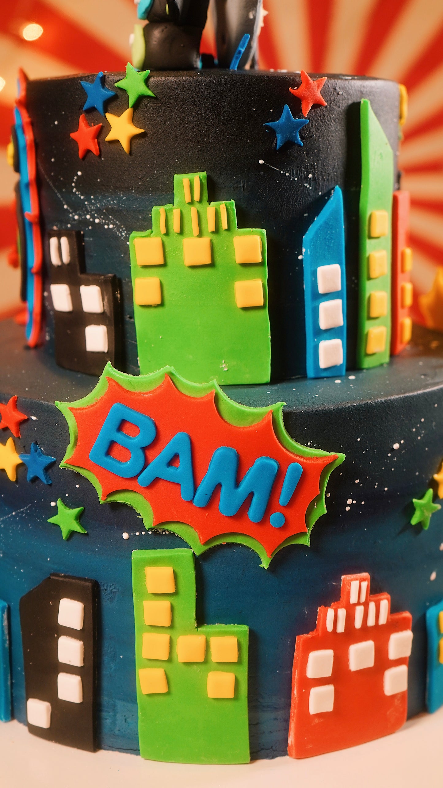 PJ Masks Mission Two Tier Cake