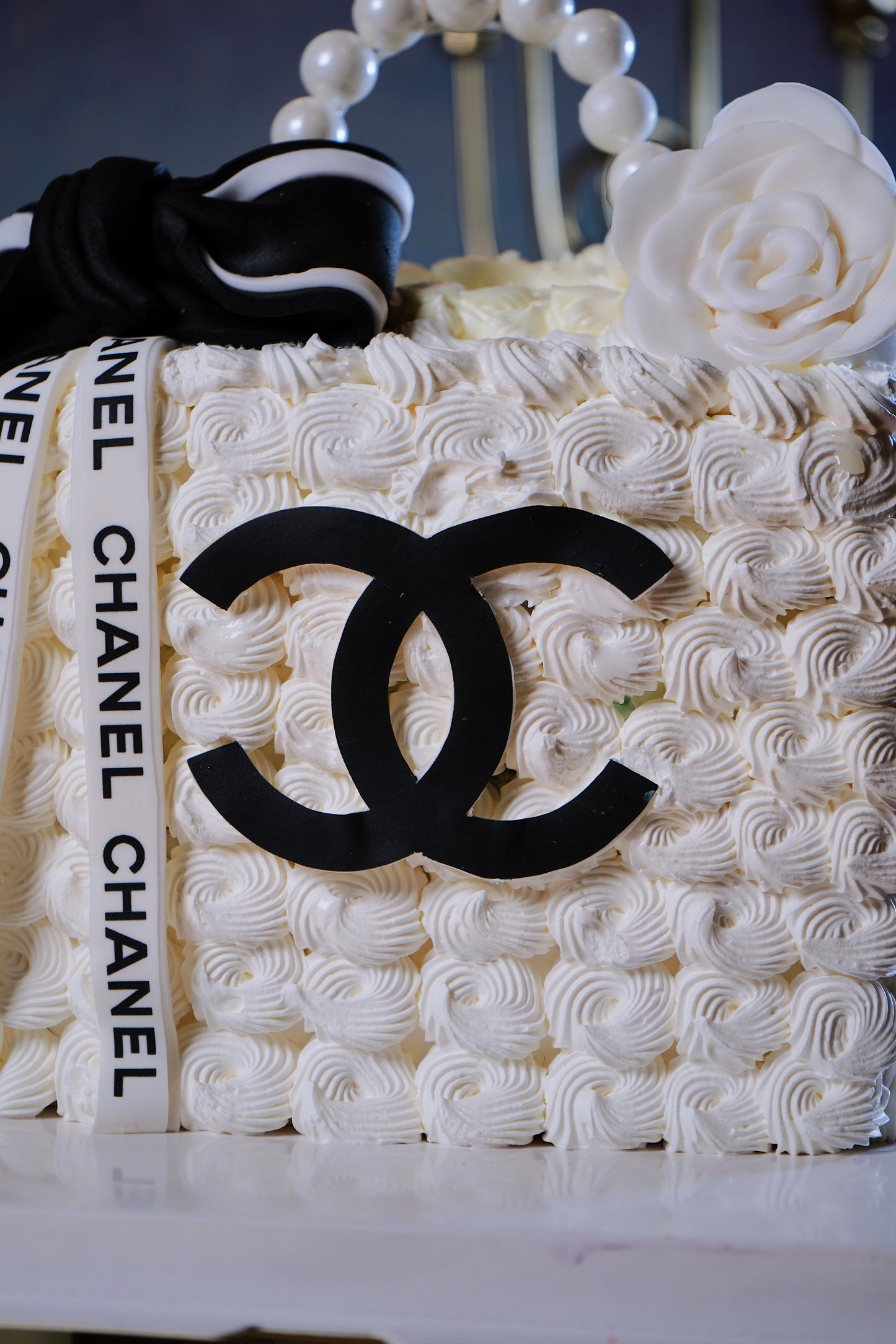 Chanel Cream Bag Cake