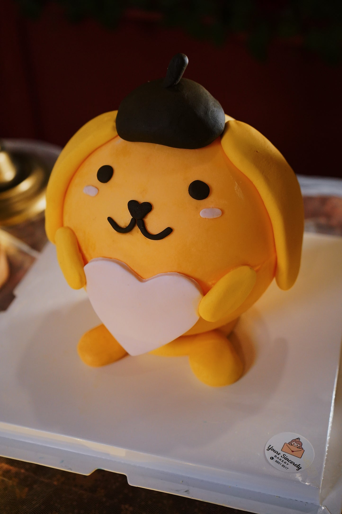 Pompompurin Pinata Cake