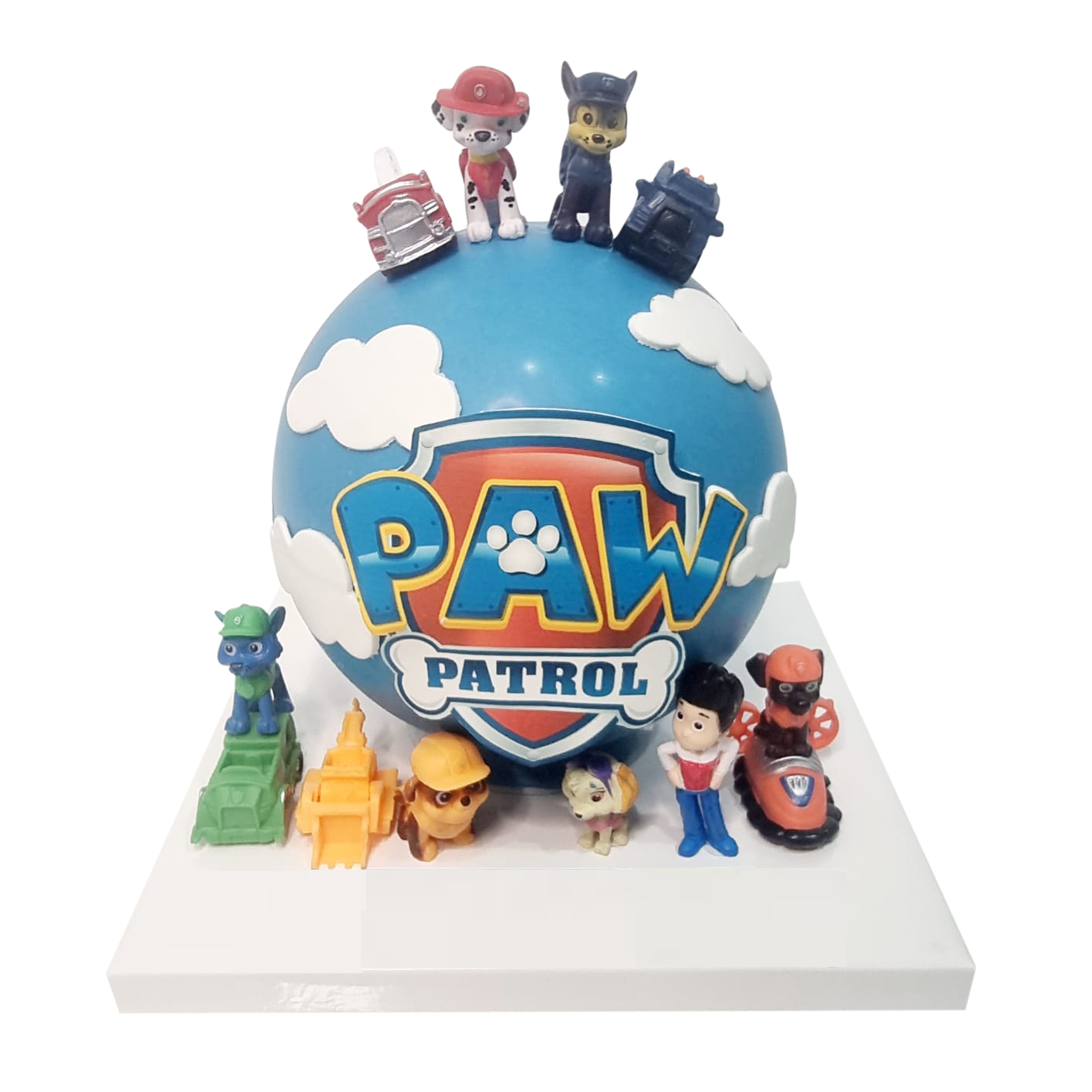 Paw Patrol Pinata Knock Knock Cake