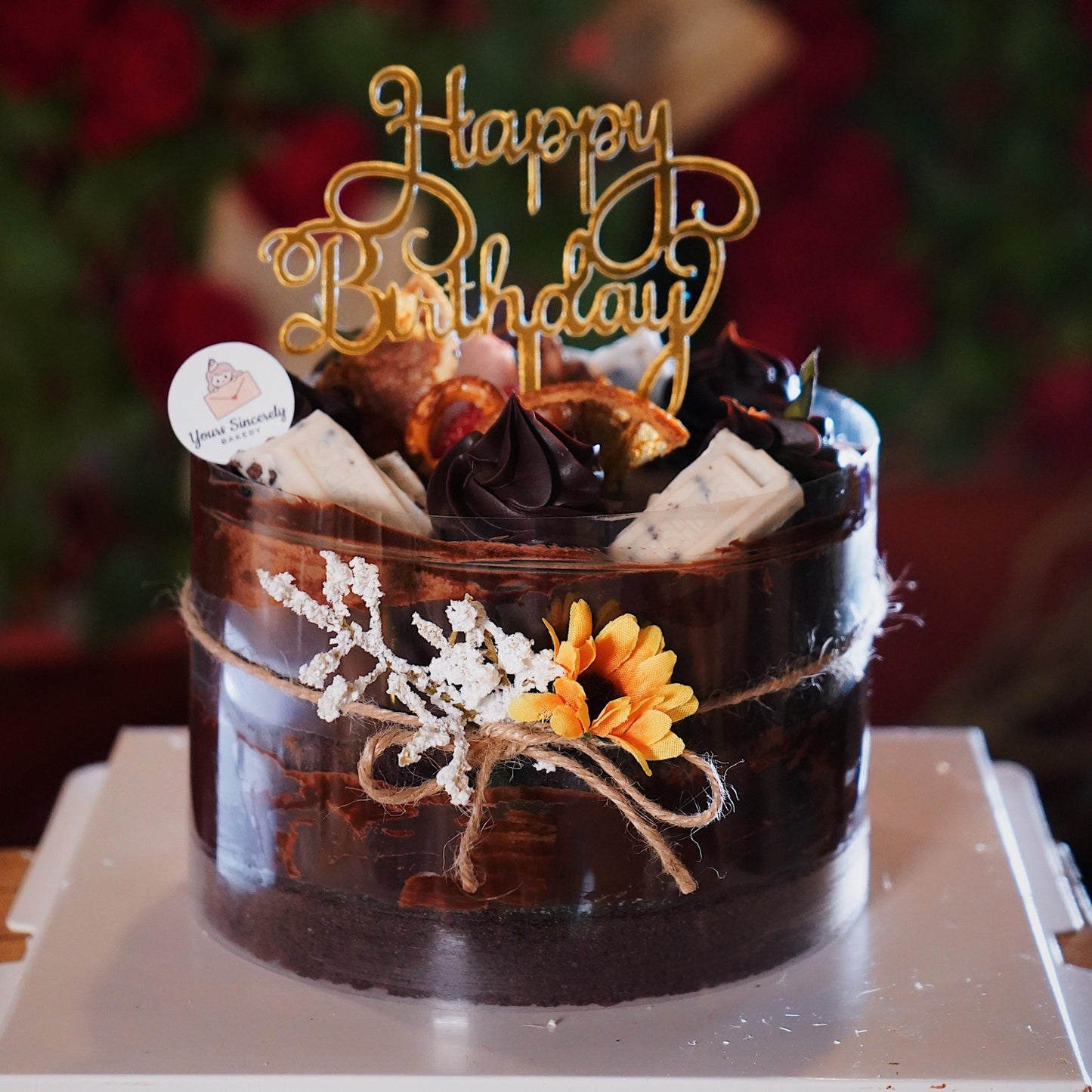 66% Valrhona Dark Choco Fudge Cake