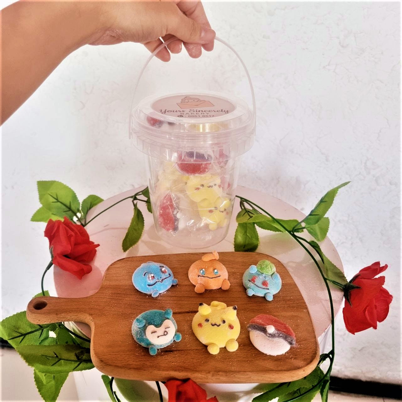 Pokemon Marshmallows (4 Bottles)