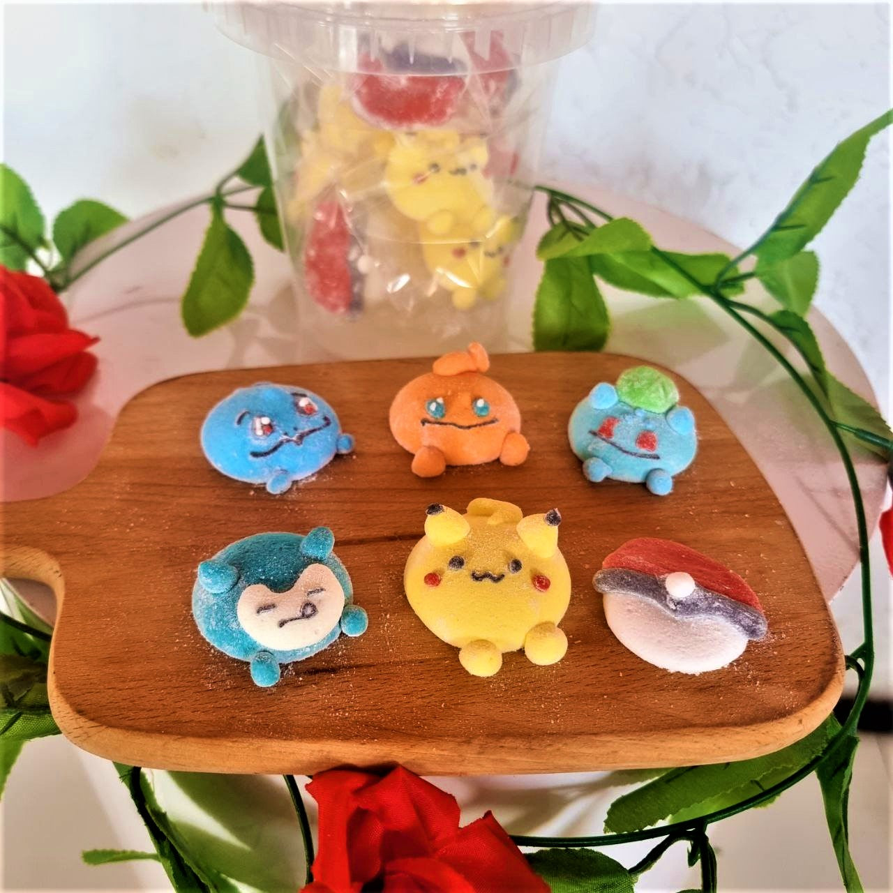 Pokemon Marshmallows (4 Bottles)