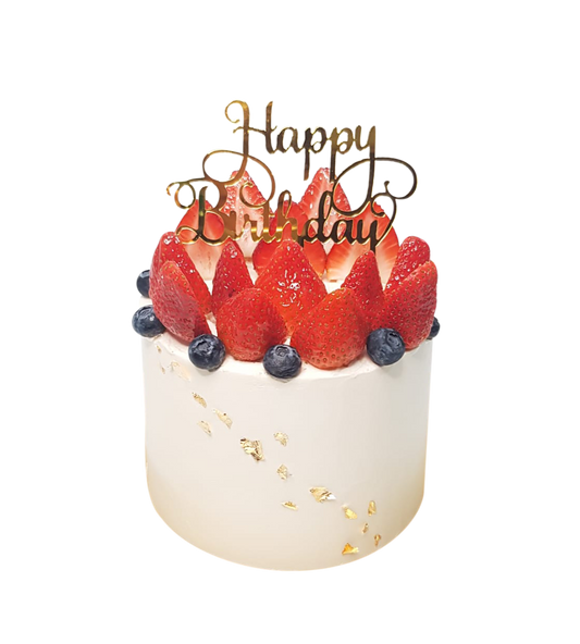 Berries Simple Money Pulling Cake