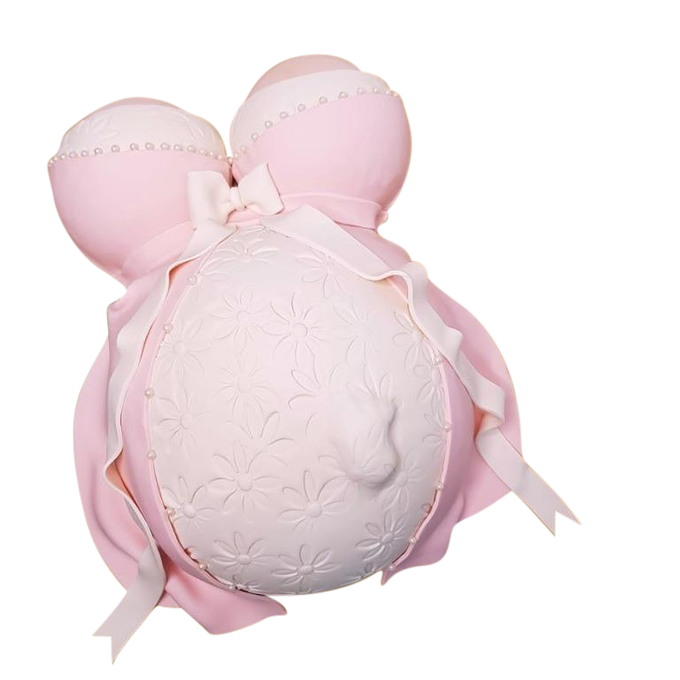 Gender Reveal Pinata Cake