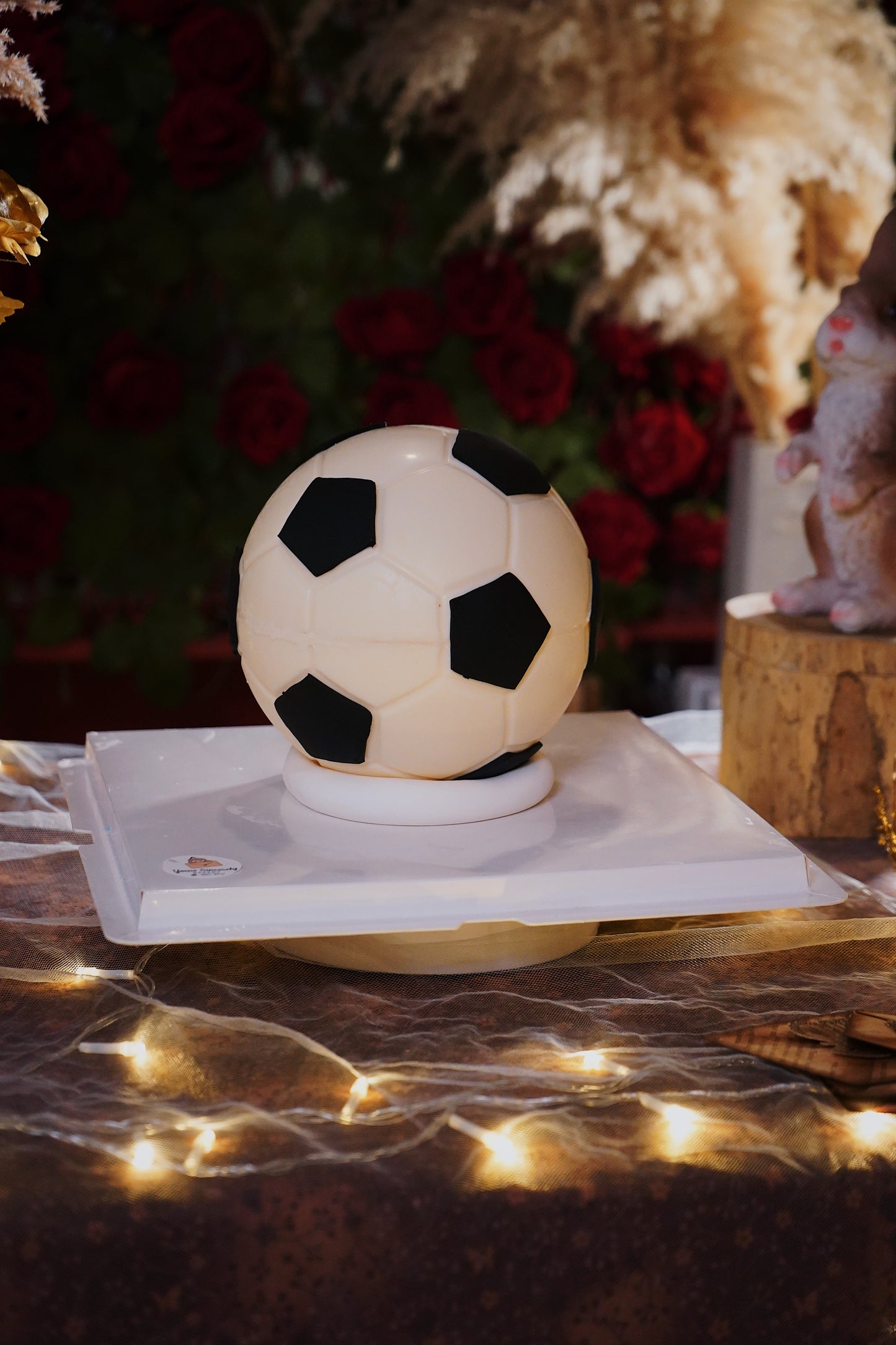 Soccer Ball Fooball Pinata Surprise Cake