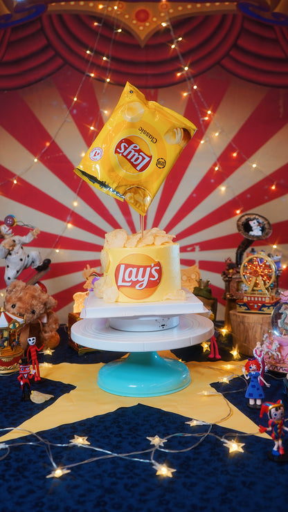 Lays Potato Chips Flying Gravity Cake