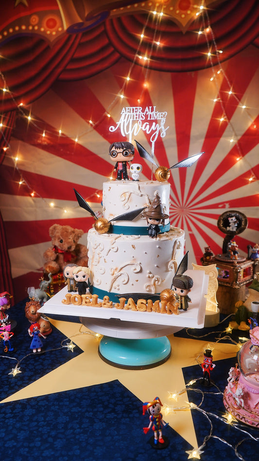 Harry Potter’s Hogwarts Two Tier Cake