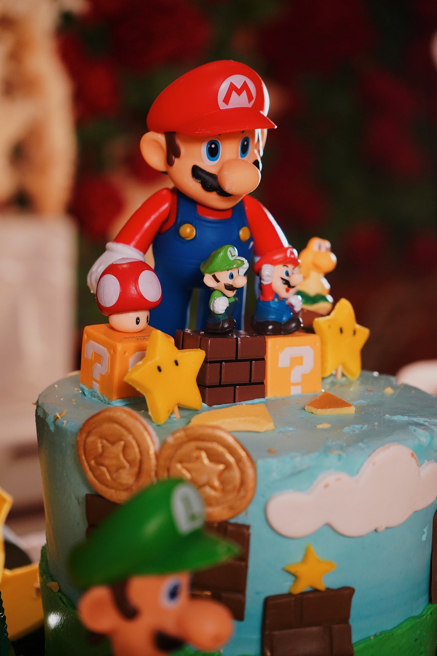 Super Mario Pinata Cake