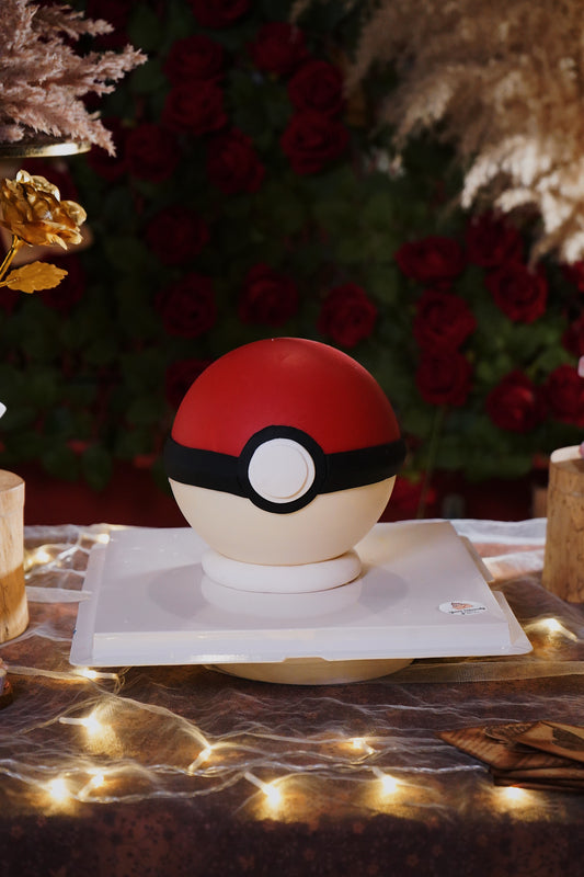 Pokemon Ball Pinata Knock Knock Cake