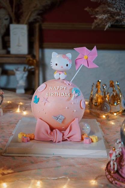 Hello Kitty Pinata Cake
