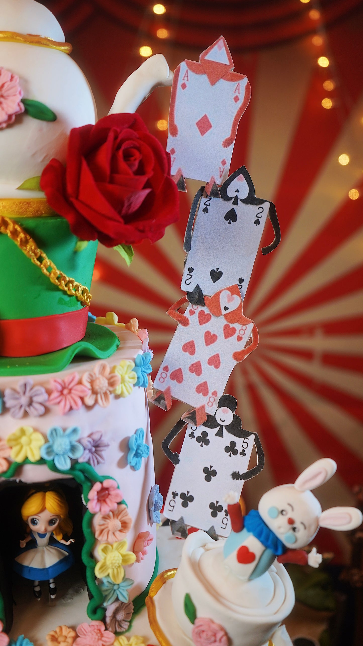 Alice’s Wonderland Adventure Cake