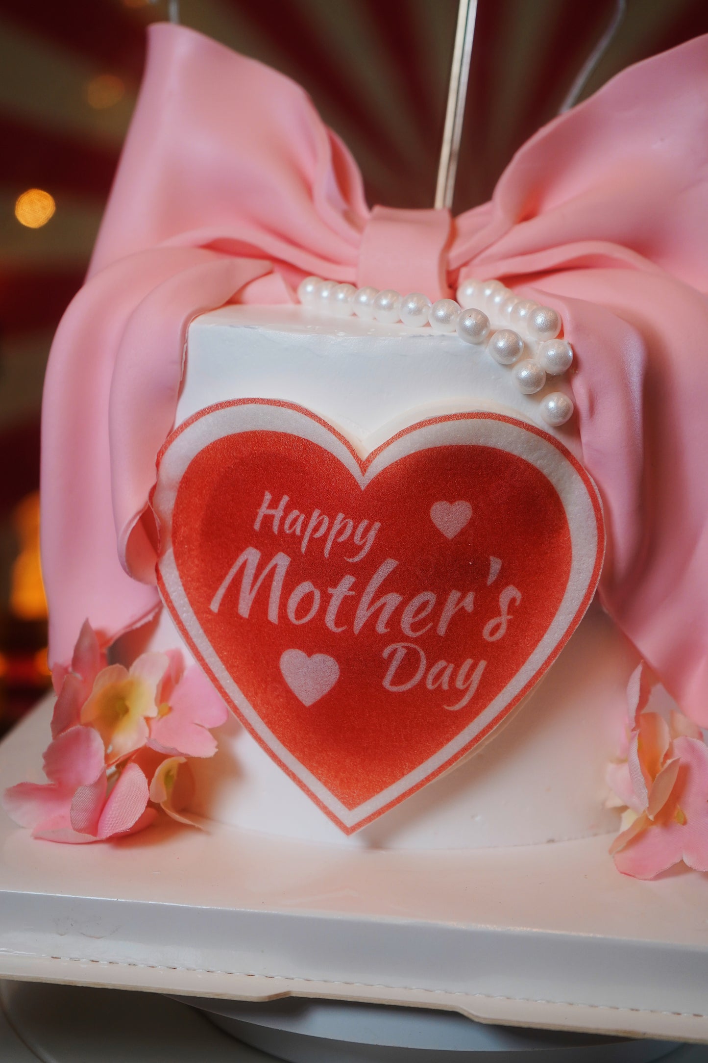 Mother’s Day Love Burnaway Cake
