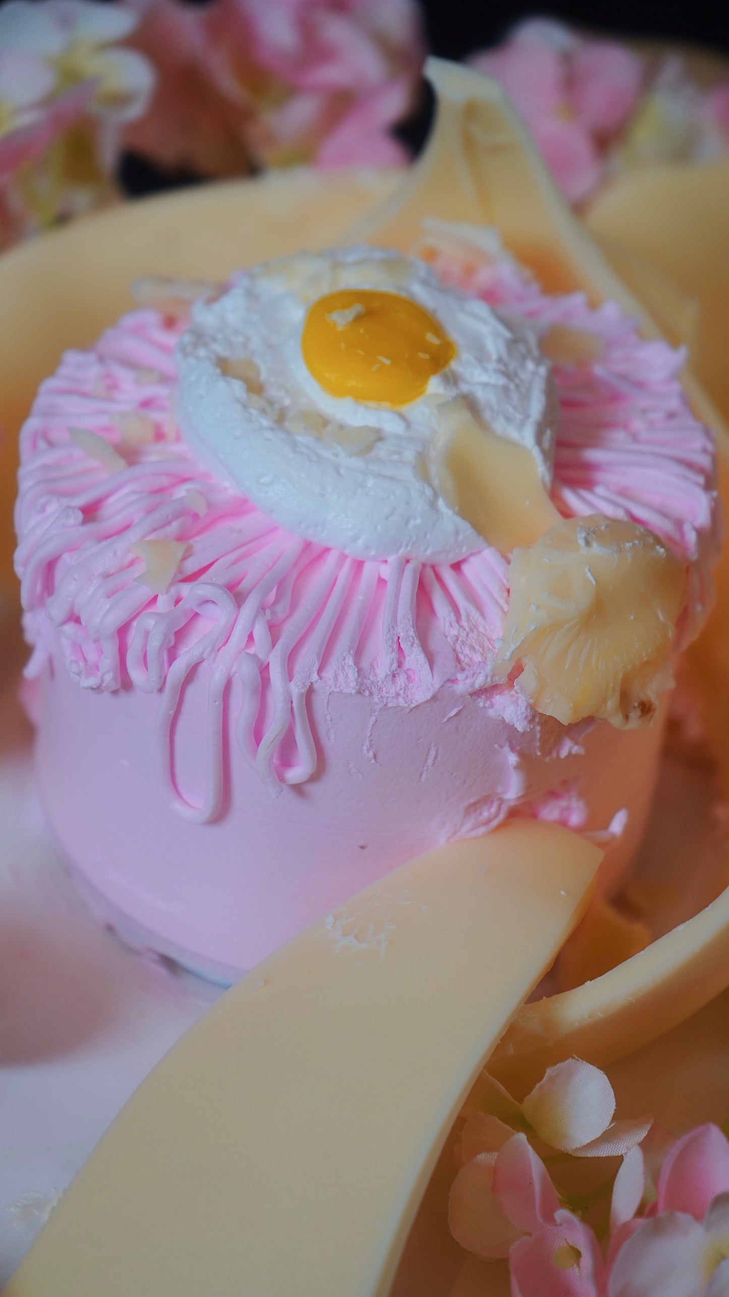 Floral Egg Pinata Cake