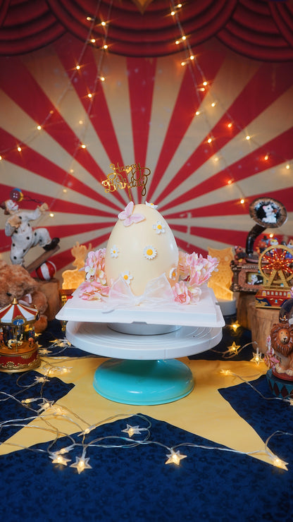 Floral Egg Pinata Cake