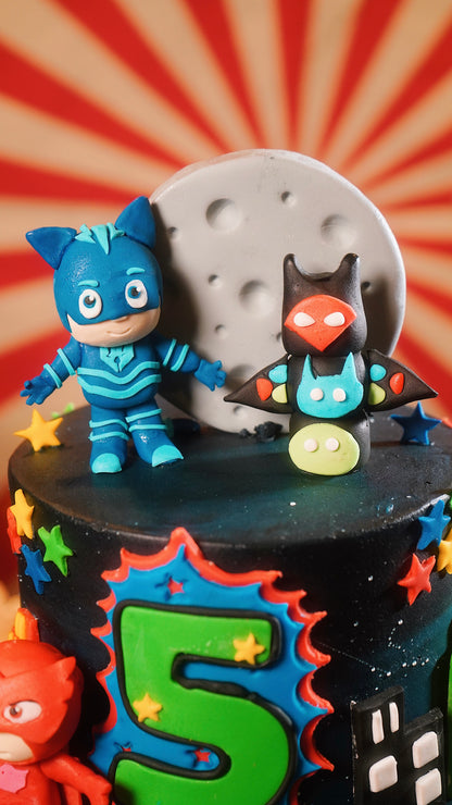 PJ Masks Mission Two Tier Cake