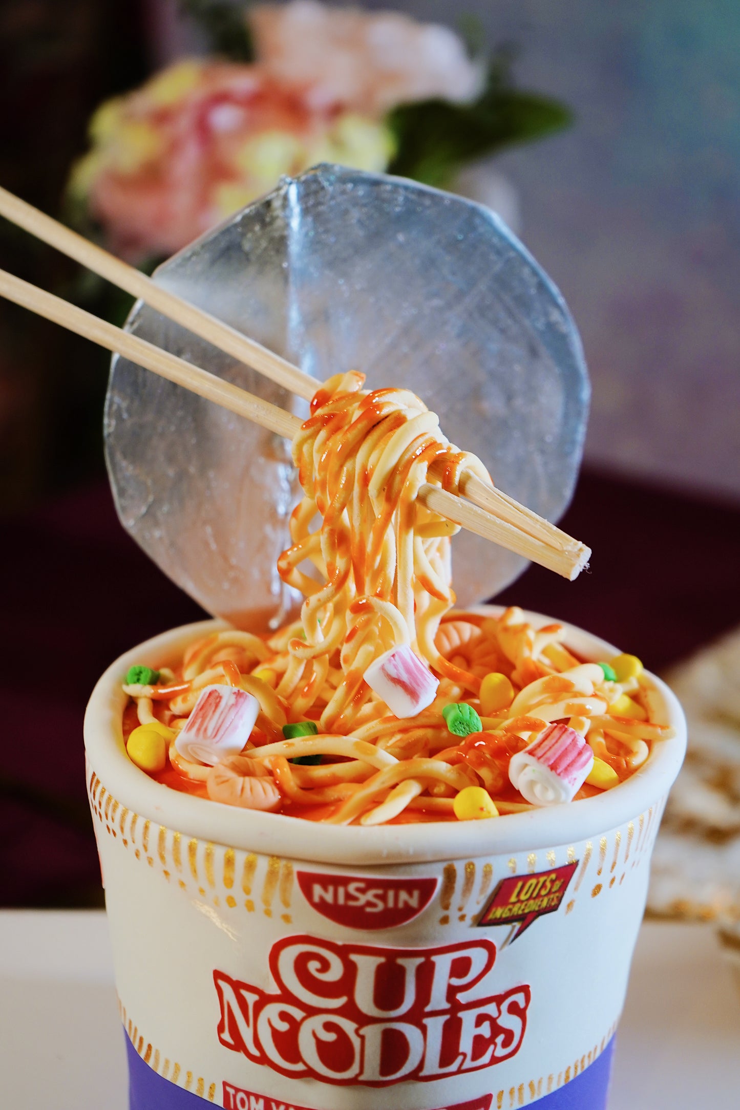 Nissin Cup Noodle Cake
