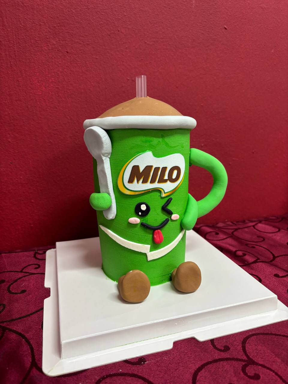 Milo Drinkable Cake