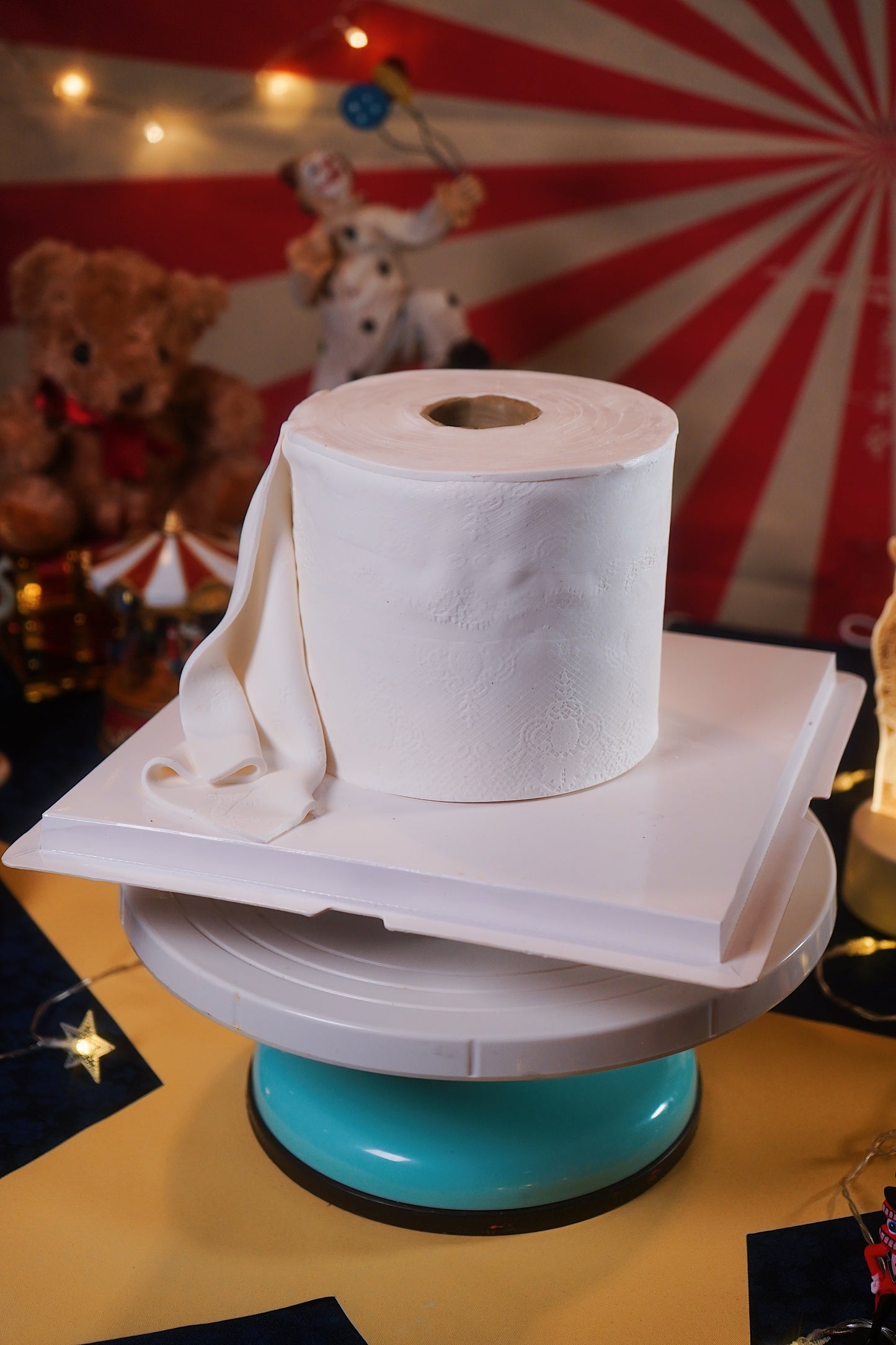 Toilet Paper Cake