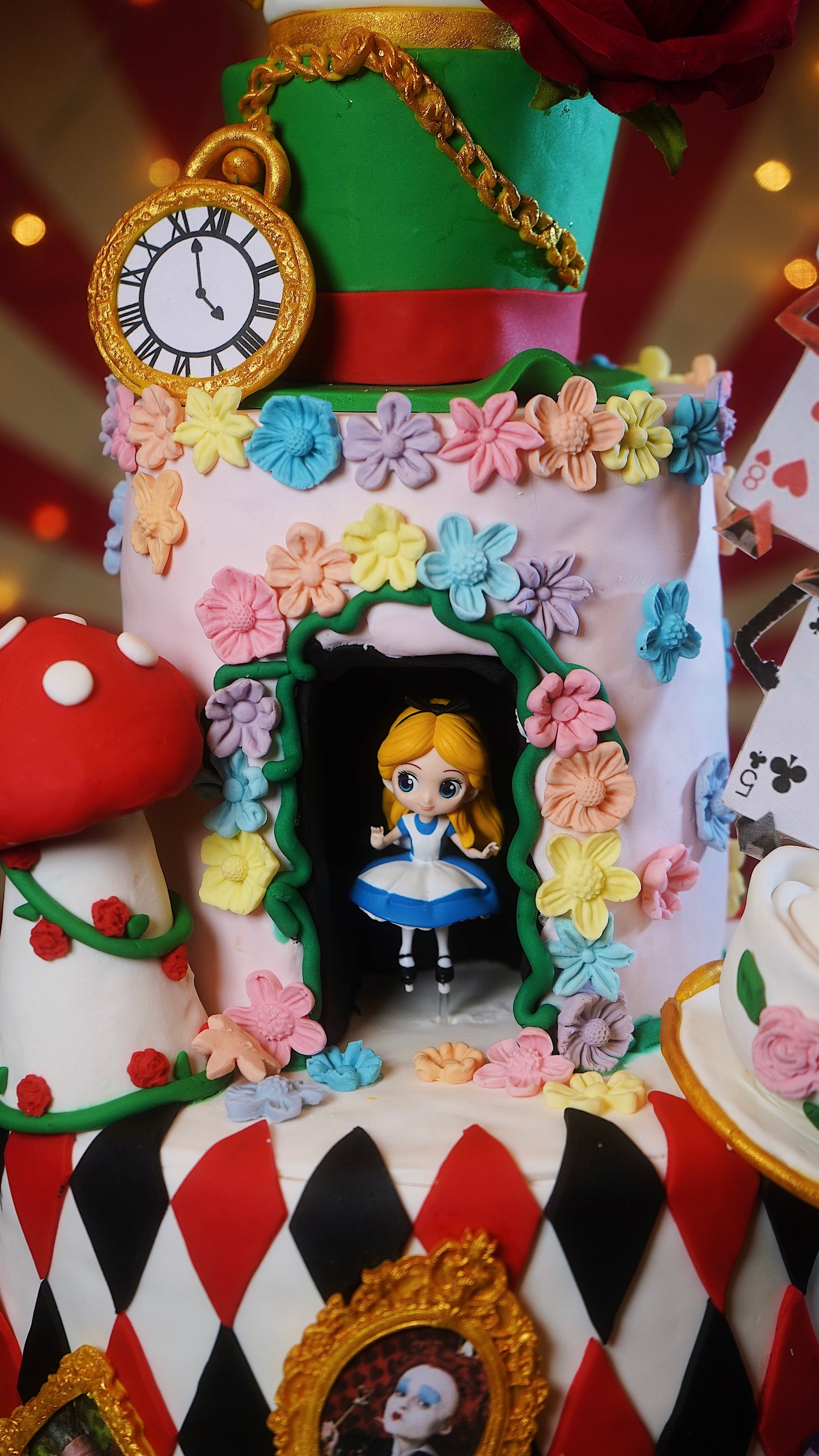 Alice’s Wonderland Adventure Cake