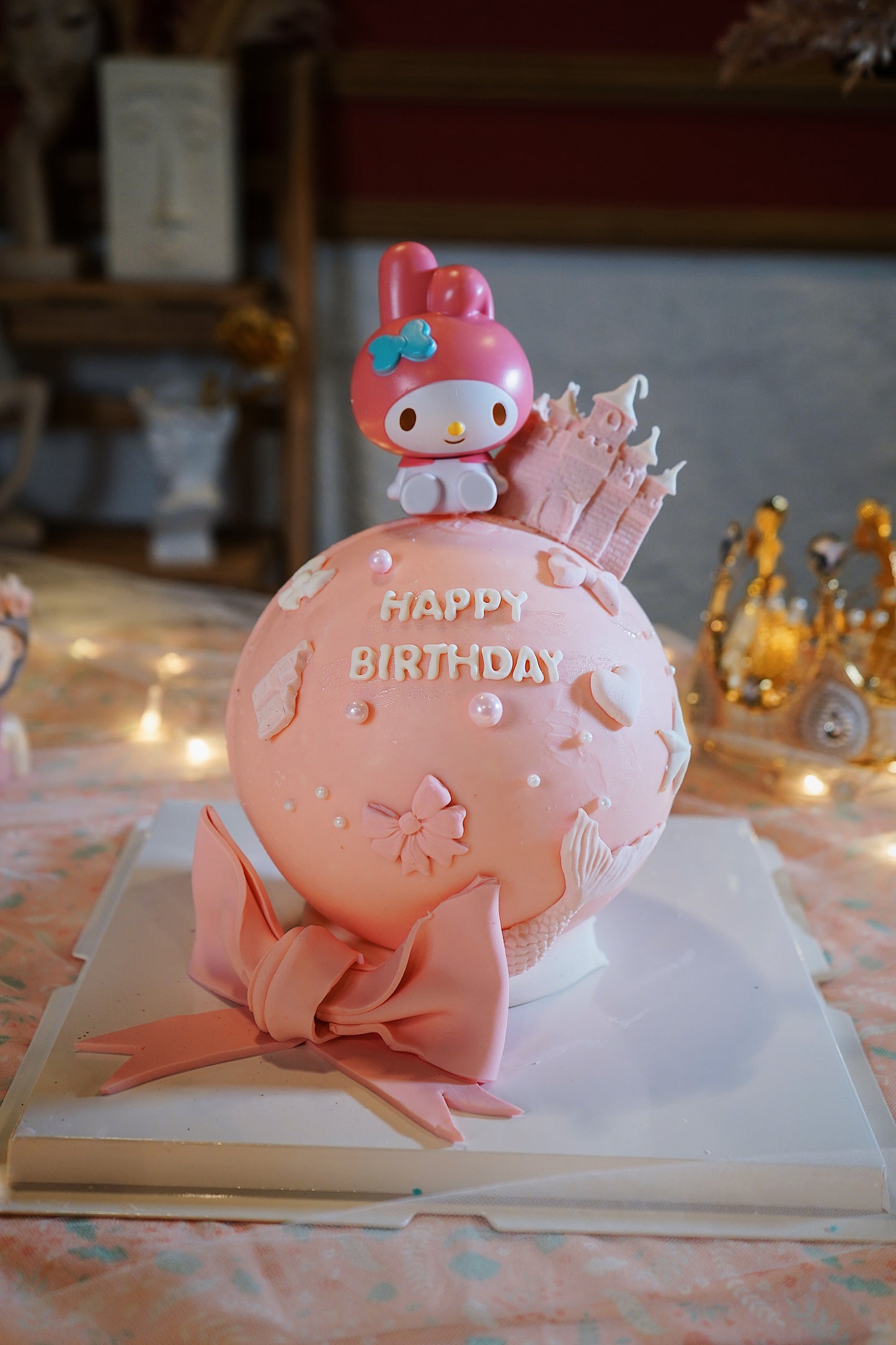 My Melody Pinata Cake