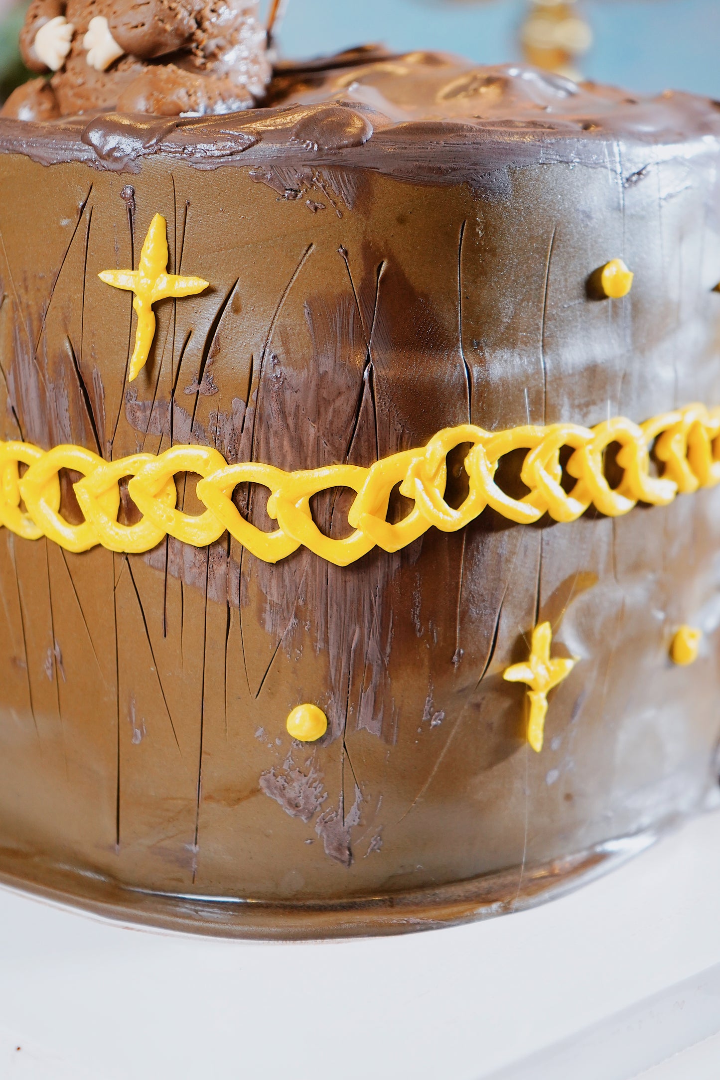 Brown Labubu Cake