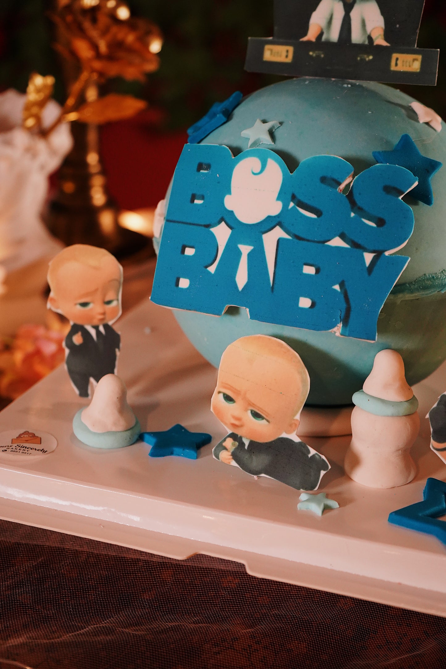 Baby Boss Pinata Surprise Cake
