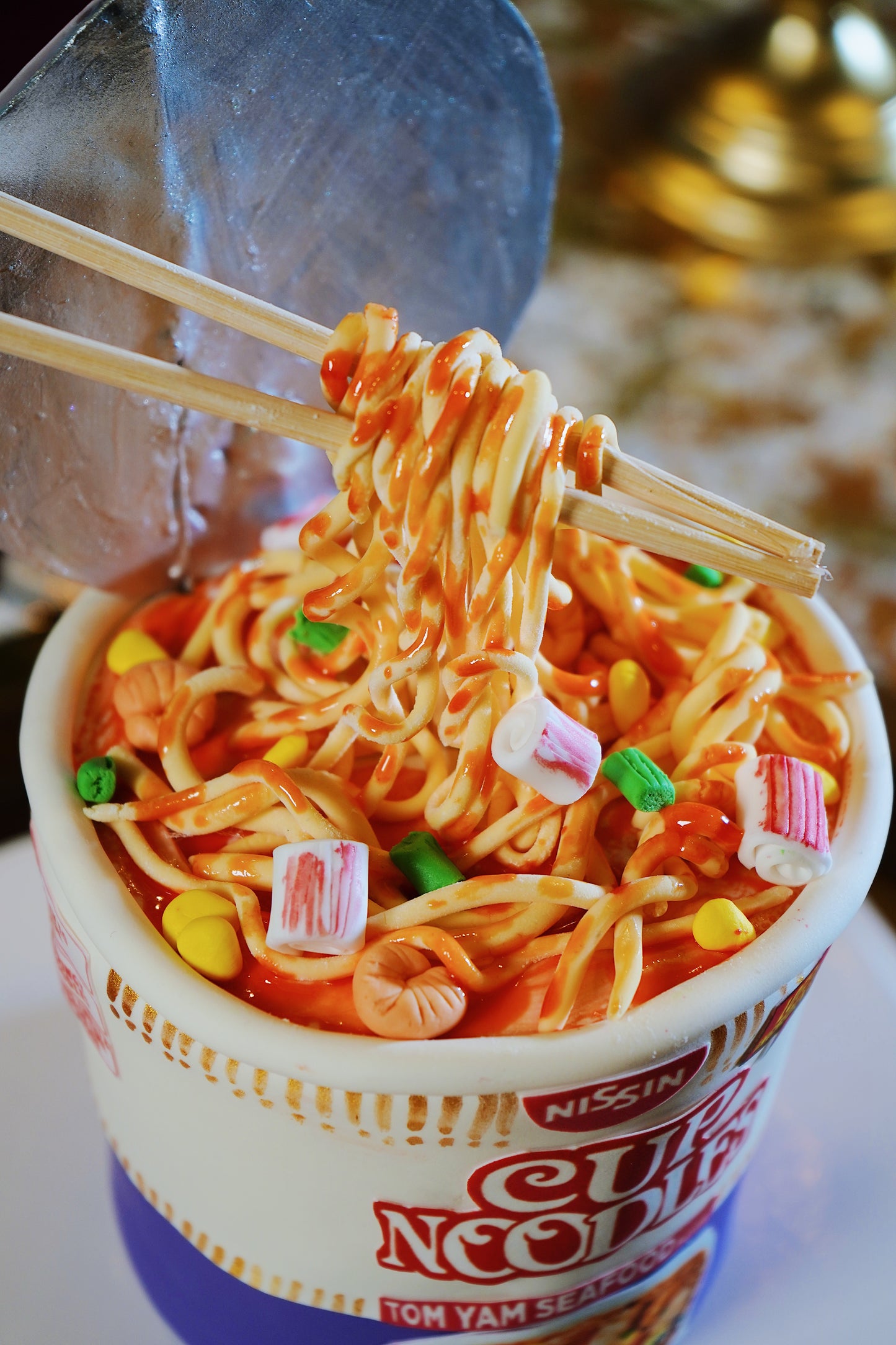 Nissin Cup Noodle Cake