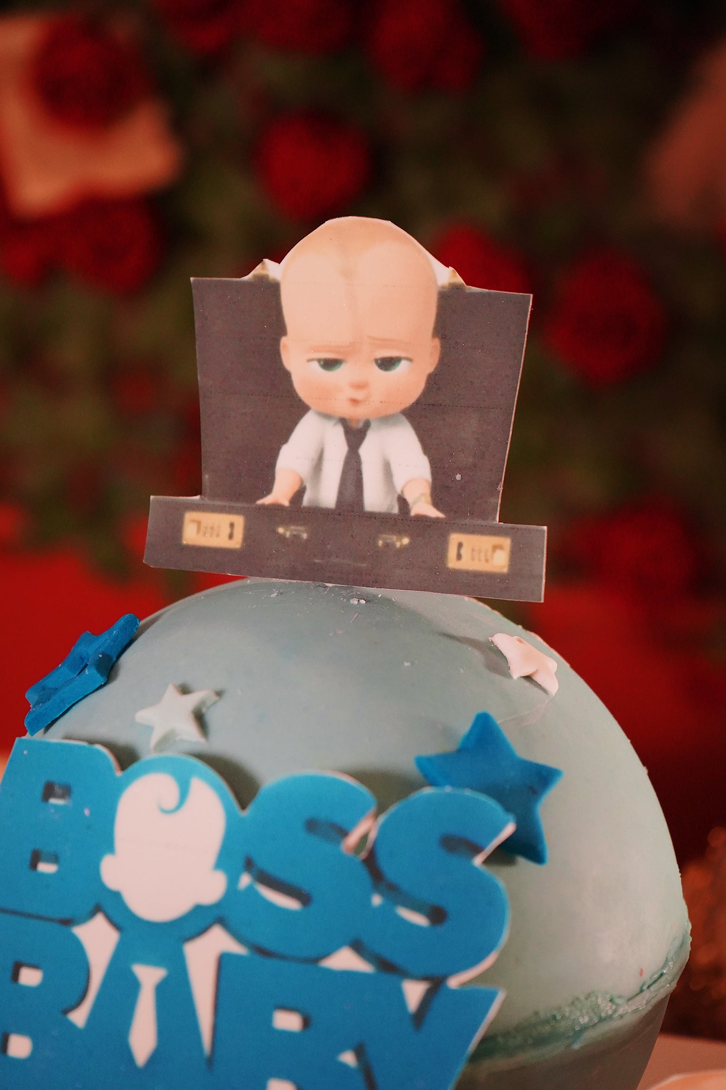 Baby Boss Pinata Surprise Cake