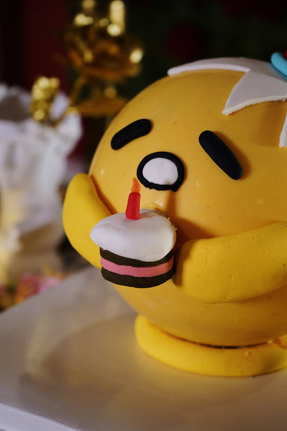 Gudetama Egg Birthday Party Knock Knock Pinata Surprise Cake