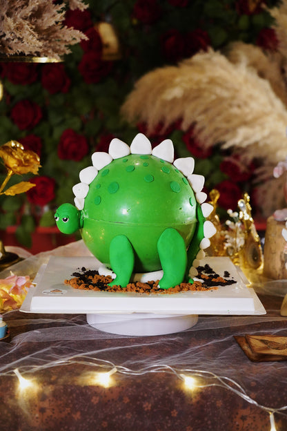 Dinosaur Pinata Knock Knock Cake