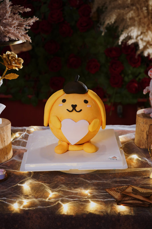 Pompompurin Pinata Cake
