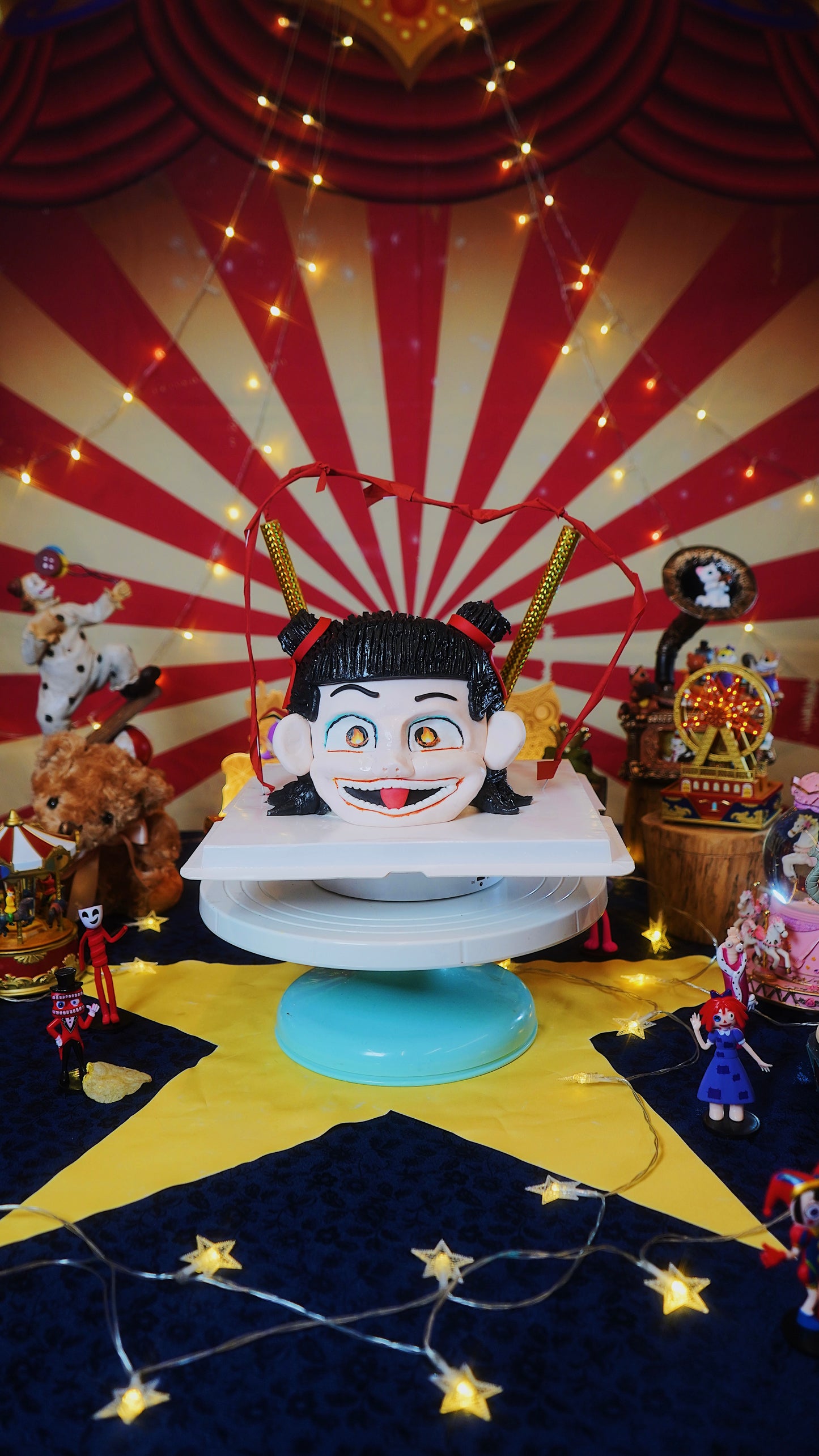 Nezha Spirit Child Cake