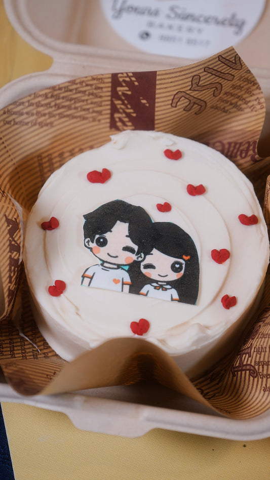 Couple Bento Cake