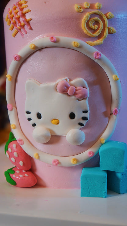 Hello Kitty Drinkable Cake