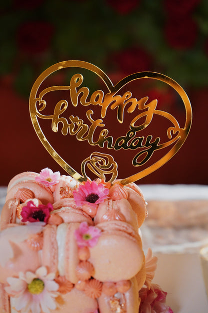 Macaron Rubik's Cube Cake