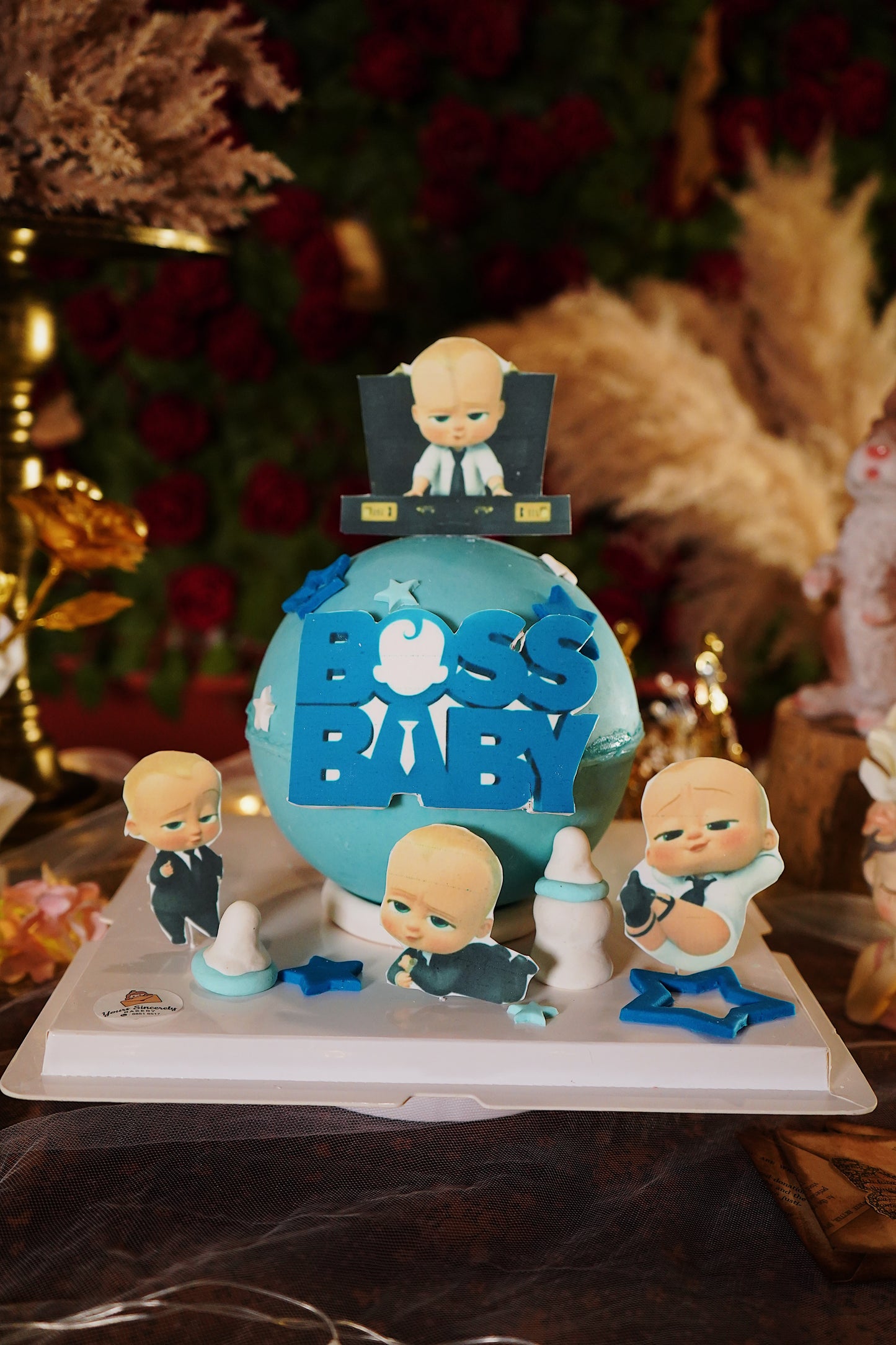 Baby Boss Pinata Surprise Cake