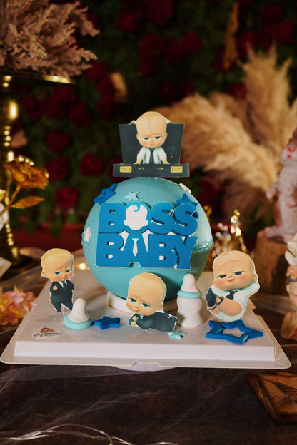 Baby Boss Pinata Surprise Cake
