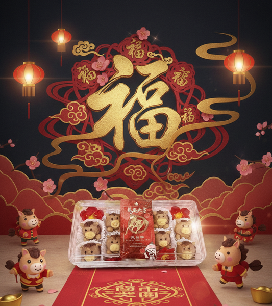 Chinese New Year  Cute Horse Pineapple Tarts (10pcs)