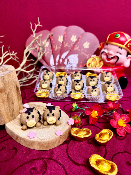 Chinese New Year  Cute Horse Pineapple Tarts (10pcs)