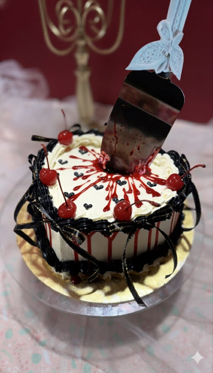 Bloody Stab Gothic Halloween Cake